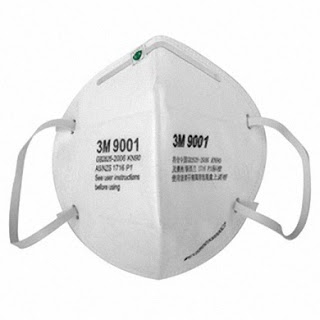 Khẩu trang giấy 3M N95 9001 chống bụi, virus