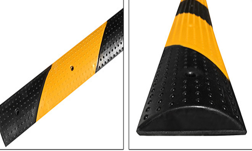 Gờ giảm tốc cao su dùng giảm tốc độ xe máy chịu lực 5 tấn - Ảnh 7