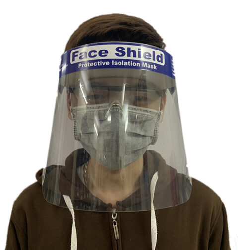 Kính che mặt chống giọt bắn Faceshield Nhật Quang chống virus, chống bụi.