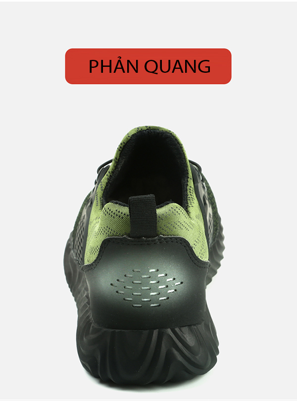 Giày bảo hộ lao động dáng thể thao 7177 Xanh - Ảnh 5