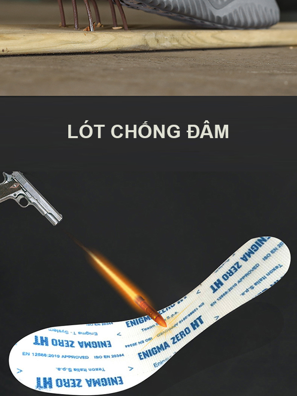 Giày da bảo hộ lao động cao cổ 819 K2 - Ảnh 10