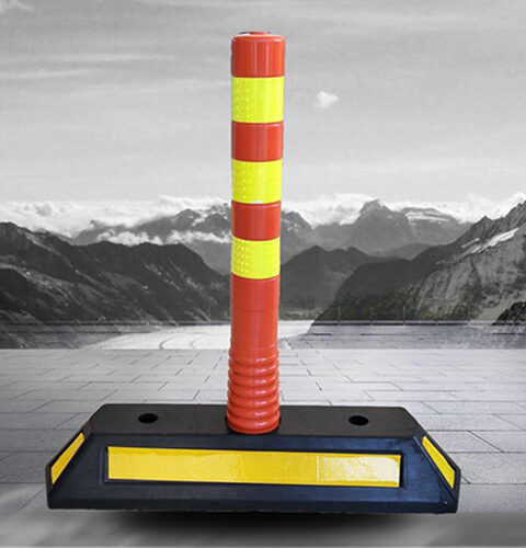 Dải phân cách cọc tiêu siêu mềm Nhật Quang cảnh báo phân làn giao thông cao 75 cm
