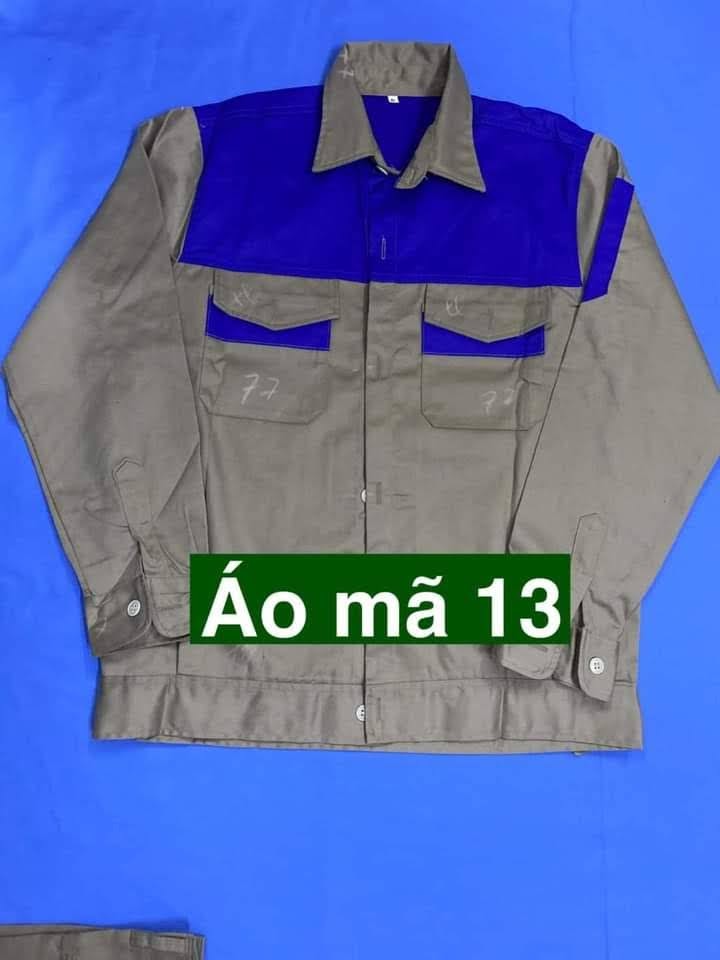Áo kaki phối liên doanh