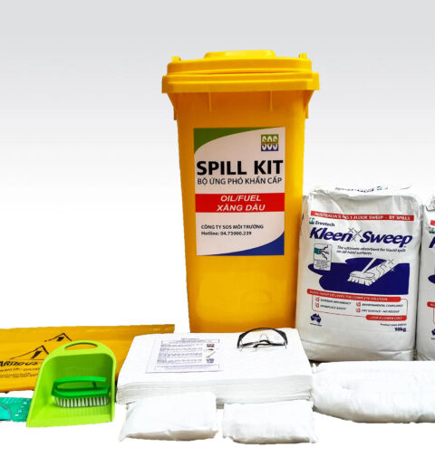 Bộ ứng cứu dầu tràn (Spill Kit 120L)