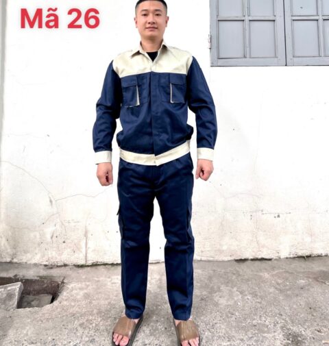 Quần áo bảo hộ vải kaki