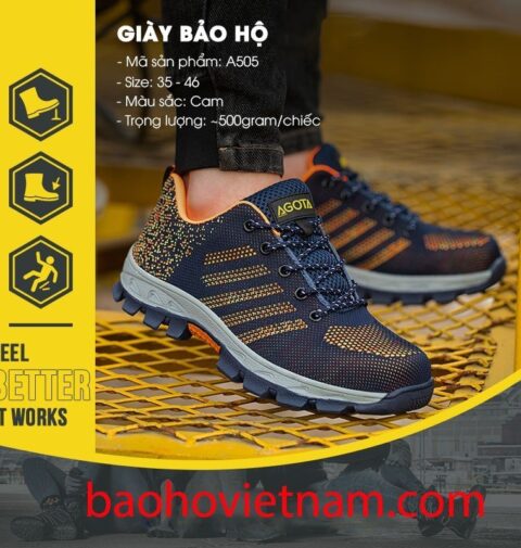 Giày bảo hộ kiểu dáng thể thao Agota A505