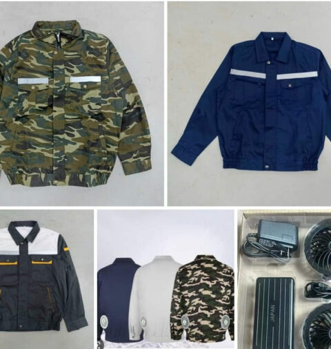 Áo điều hoà kèm quạt + pin hàng đẹp giá tốt