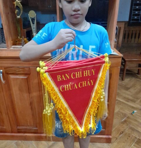 Cờ ban chỉ huy chữa cháy
