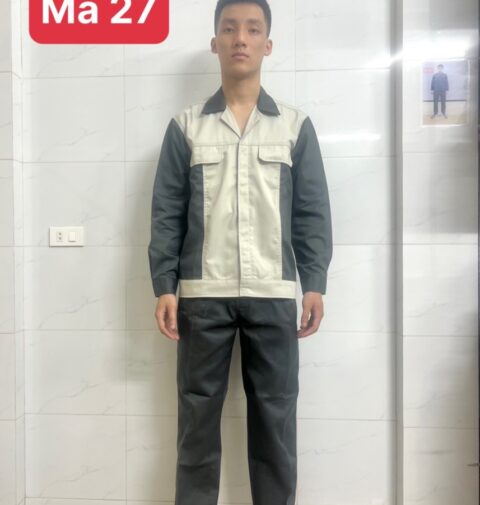 Quần áo M27 bảo hộ phối màu vải kaki liên doanh đẹp