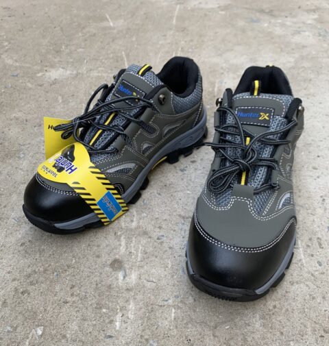 Giầy da bảo hộ Tenma Sport(Hunter X) chính hãng siêu bền mũi thép chống đinh đế cao su chống trơn trượt