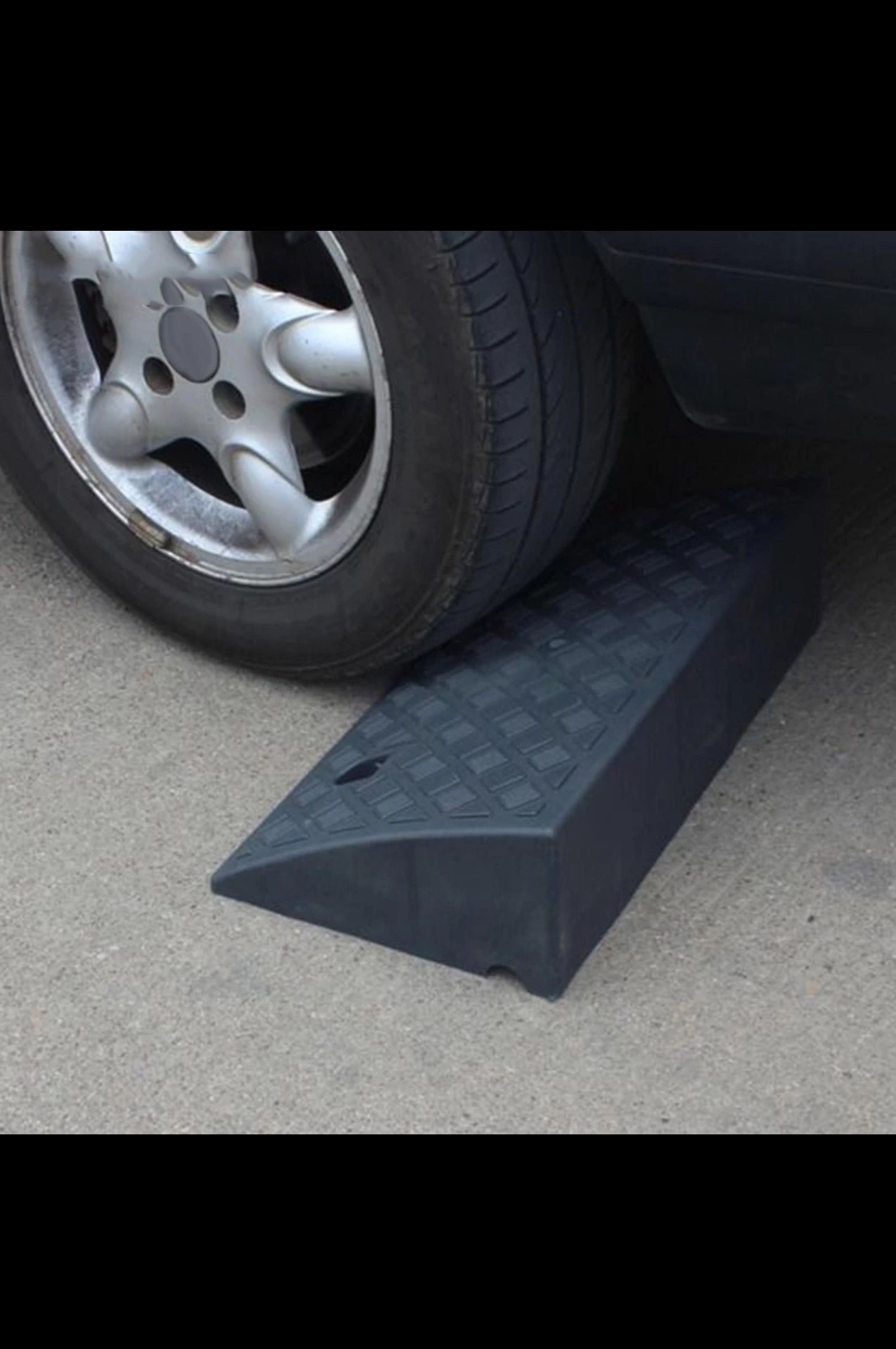 Bục chặn lùi xe 50*32*13cm an toàn, tiện lợi, chịu va đập cực kì tốt - Ảnh 5