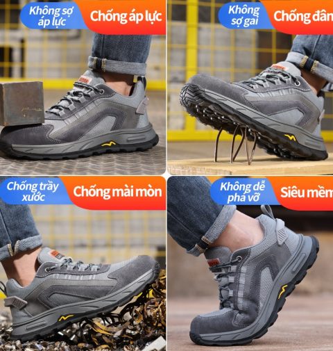 Giày bảo hộ GUYISA 3130 đẹp từ mẫu đến chất lượng cao cấp