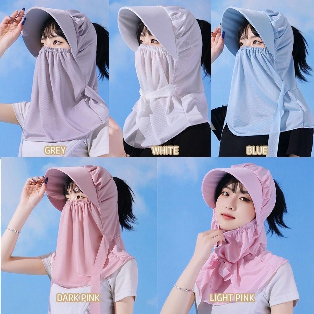 Mũ khẩu trang cho nam / nữ chống nắng chống uv cao cấp, thời trang đảm bảo làn da đẹp - Ảnh 2