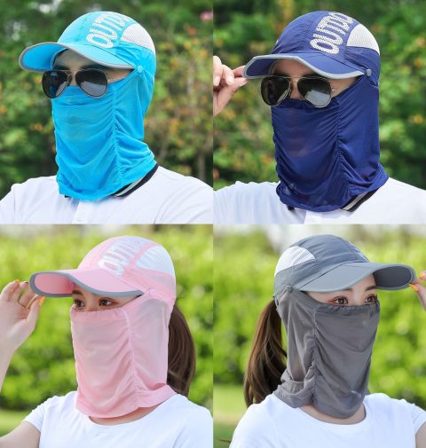Mũ khẩu trang cho nam / nữ chống nắng chống uv cao cấp, thời trang đảm bảo làn da đẹp