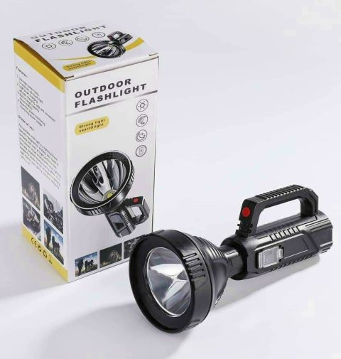 Đèn pin siêu sáng cầm tay chiếu xa 500m - Đèn pha led cầm tay ngoài trời
