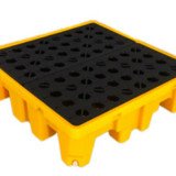 Pallet chống tràn hoá chất, dầu đáp ứng được tiêu chuẩn an toàn về lưu trữ hoá chất và cháy nổ. - Ảnh 2