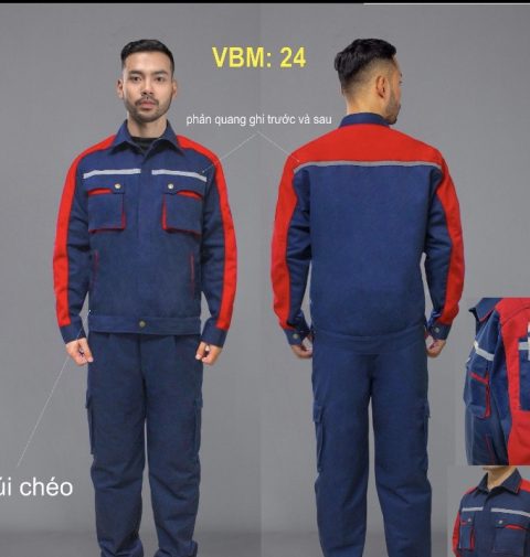 Quần áo tím than phối đỏ không chỉ đẹp về chất mà còn đầy đủ công năng hữu ích tạo kiểu dáng chuyên nghiệp