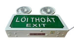 Đèn chiếu sáng exit kết hợp sự cố combo 1 đèn 2 công dụng đảm bảo yếu tố chiếu sáng phát tín hiệu tốt - Ảnh 2