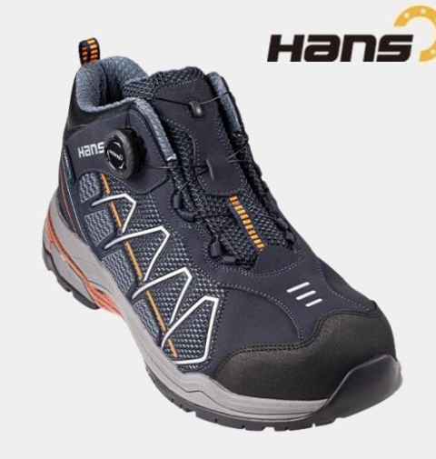 Giày Bảo Hộ Hans HS-623NR Miracle Khóa Vặn Cách Điện 14KV