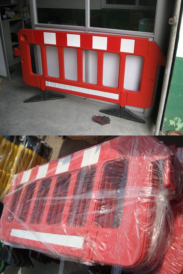 Hàng Rào Chắn Di Động Bằng Nhựa 2m (Đế Cao Su Chống Trượt) - BaohoVietnam - Ảnh 3
