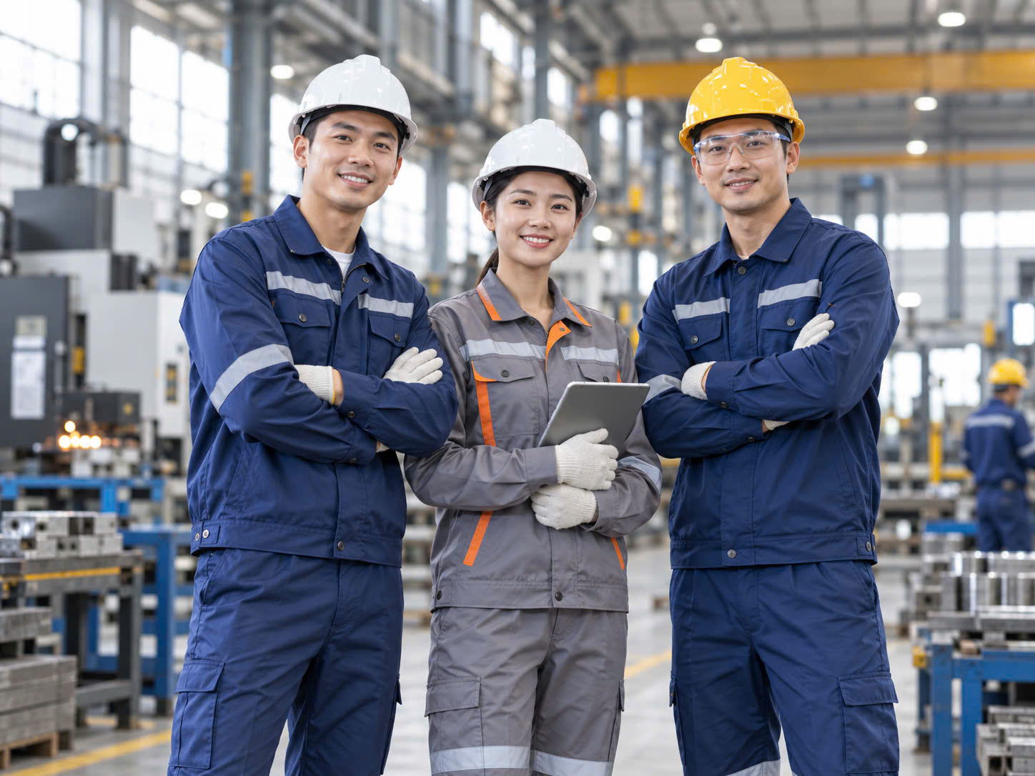 quần áo bảo hộ phản quang công trường 